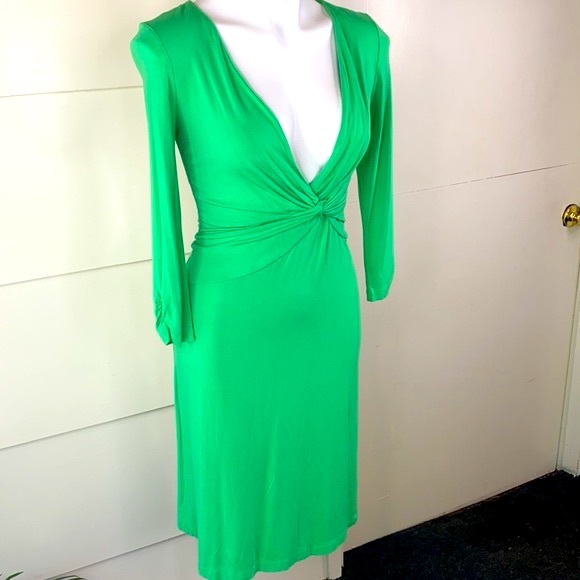 Lilly Pulitzer Green MIDI Long Sleeve Dress XS - Picture 6 of 15
